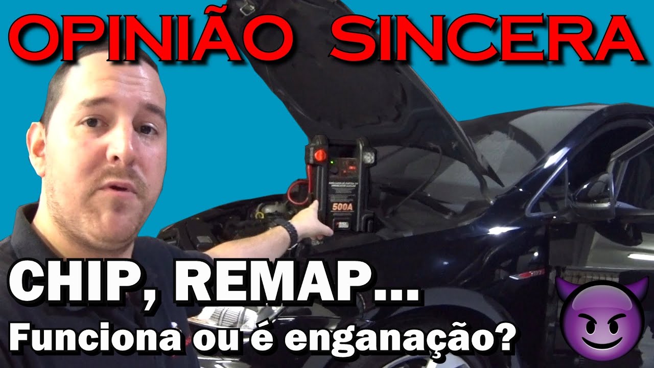 Chip ou remap funcionam? Ganha pot&ecirc;ncia? Teste completo