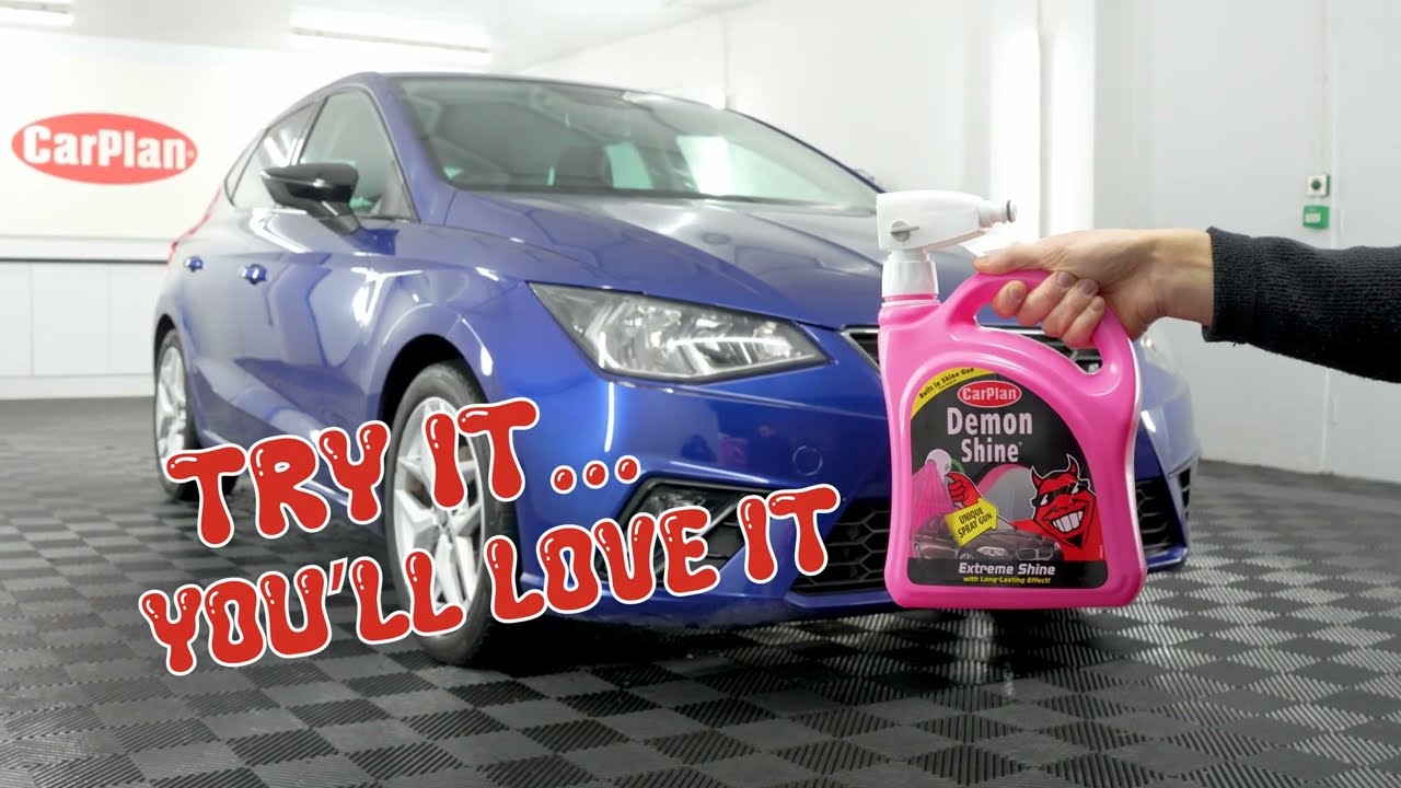 CarPlan Demon Shine How To Tutorial: Achieve a Dazzling Finish with Venturi Spray Gun (2L)