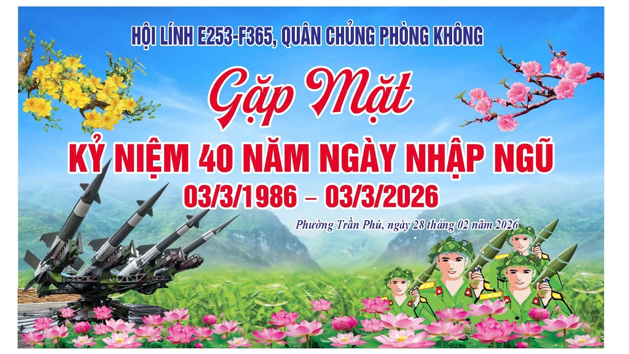 40 NĂM HỘI LÍNH PHÒNG KHÔNG   HÀ TĨNH