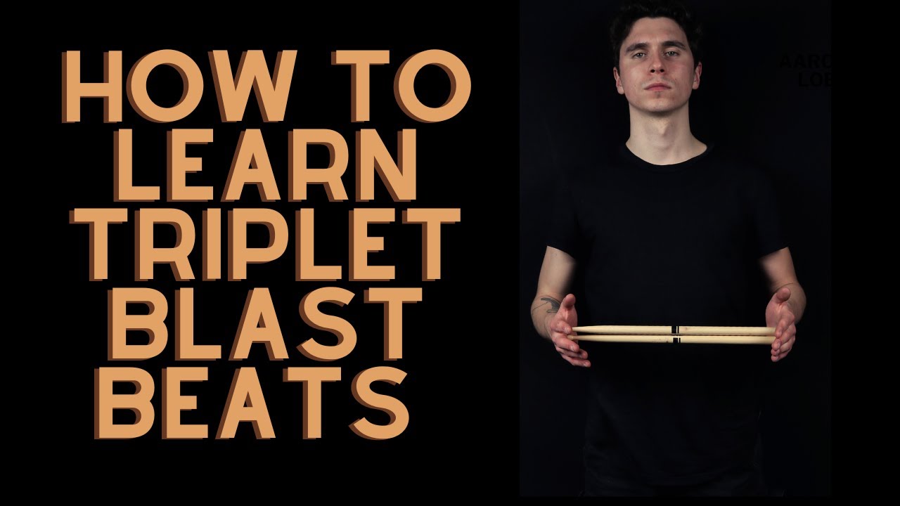 How to learn triplet blast beats? (Lesson from my Drum School)
