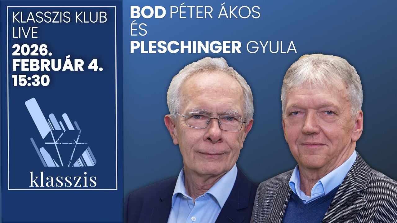 Milyen volt Varga Mihály első MNB-elnöki éve? Vendégeink Bod Péter Ákos és Pleschinger Gyula