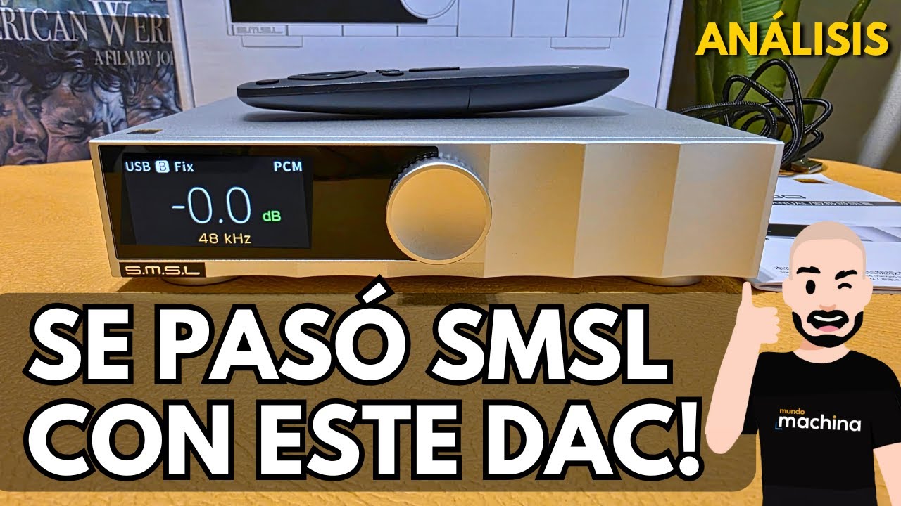 Este DAC de 300 dólares Hace Sonar tus Parlantes como Monitores Premium 😱✨