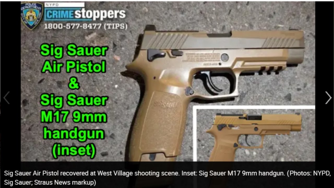 Man Deleted After POINTING Replica Sig Sauer Air Pistol at POLICE