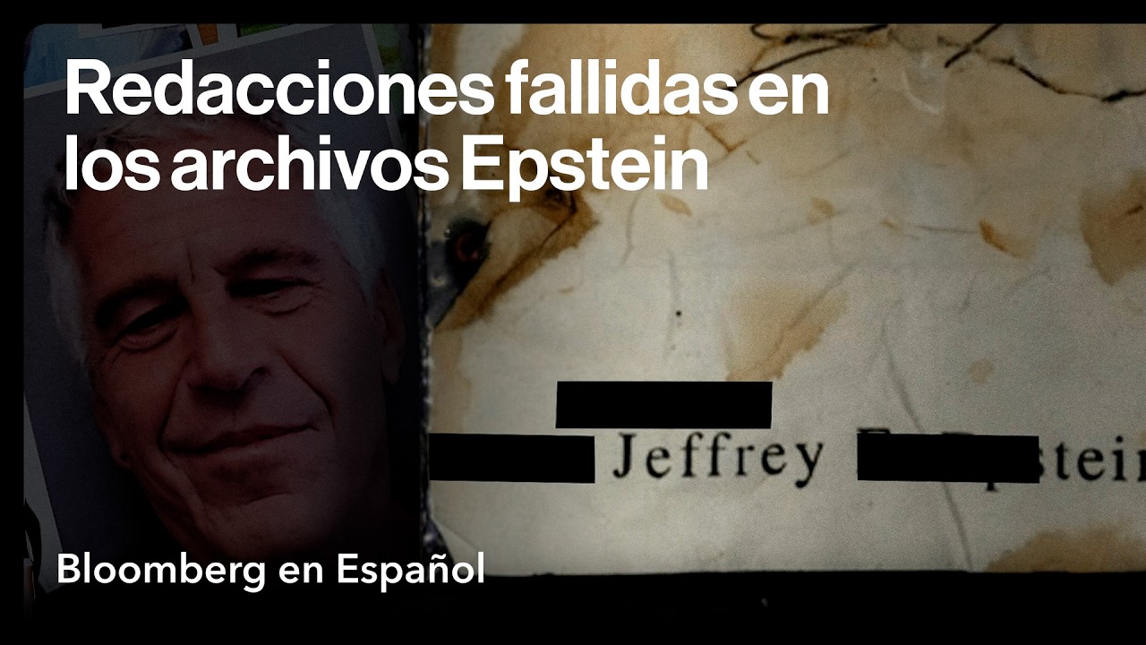 Cómo la administración Trump arruinó las redacciones de los archivos Epstein