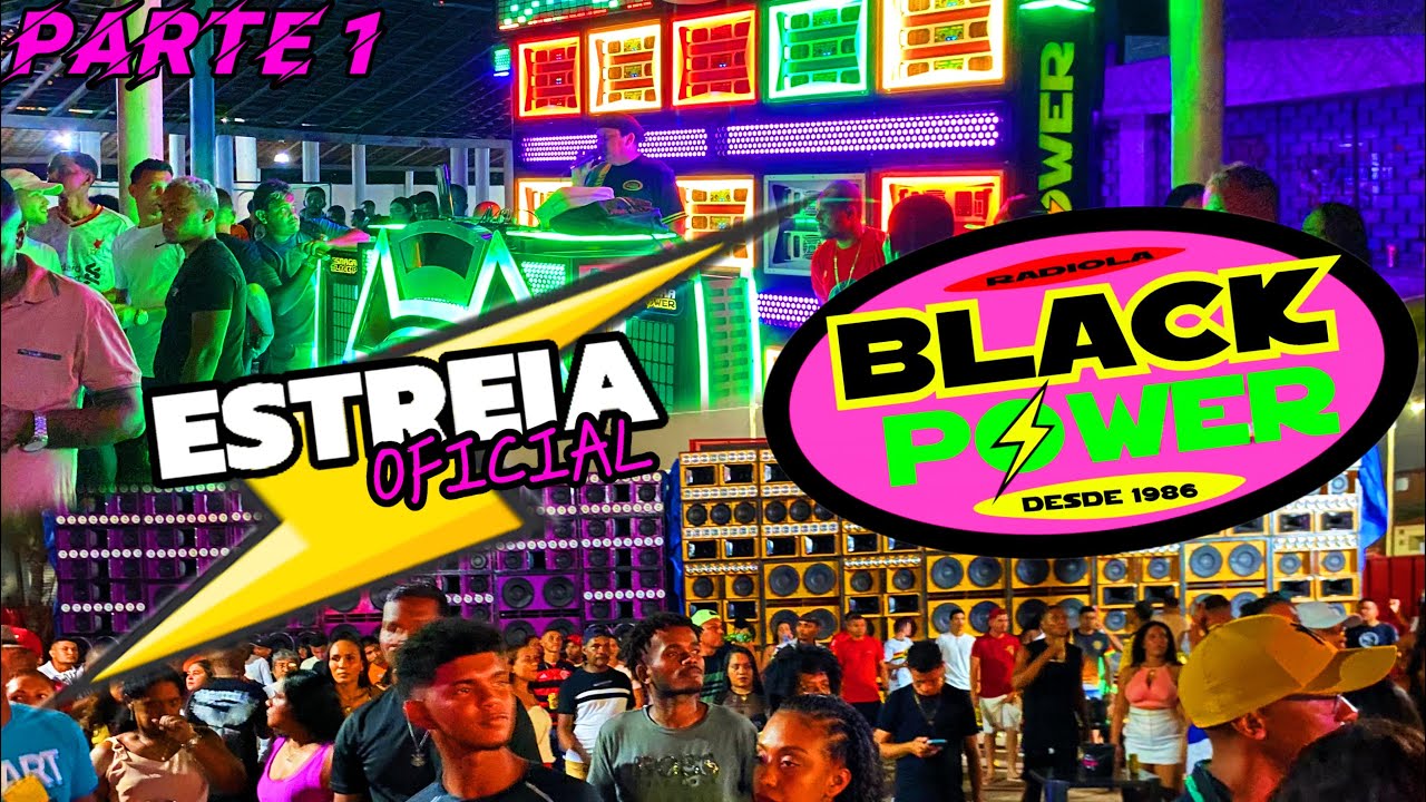 ESTREIA DA NOVÍSSIMA RADIOLA BLACK POWER NO MARUJO AO LADO DA IRIE FM VIP LION OURO (PARTE 1)