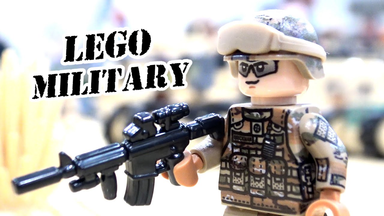 Custom LEGO Modern Military Vehicles & Beach Landing Assault