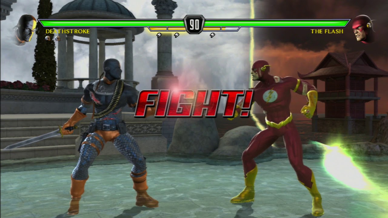 MK VS DC Battles - Deathstroke VS The Flash