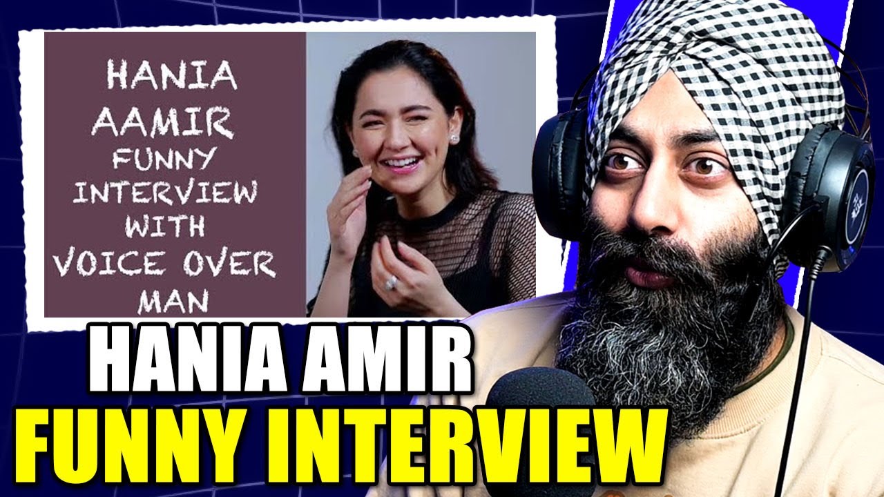 Hania Amir Funny interview with Voice Over Man | PRTV Extra