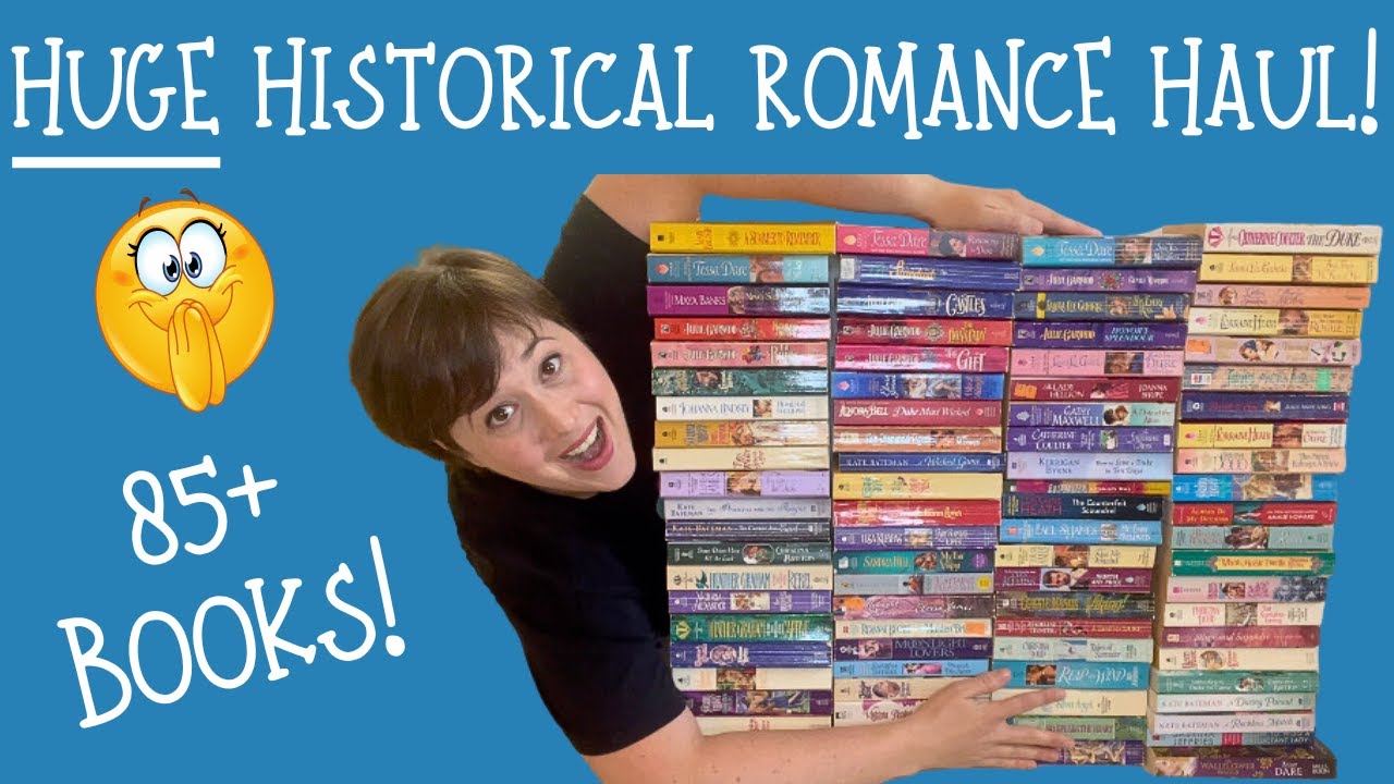 HUGE Historical Romance Book Haul! // 85+ Used Historical Romance Books!