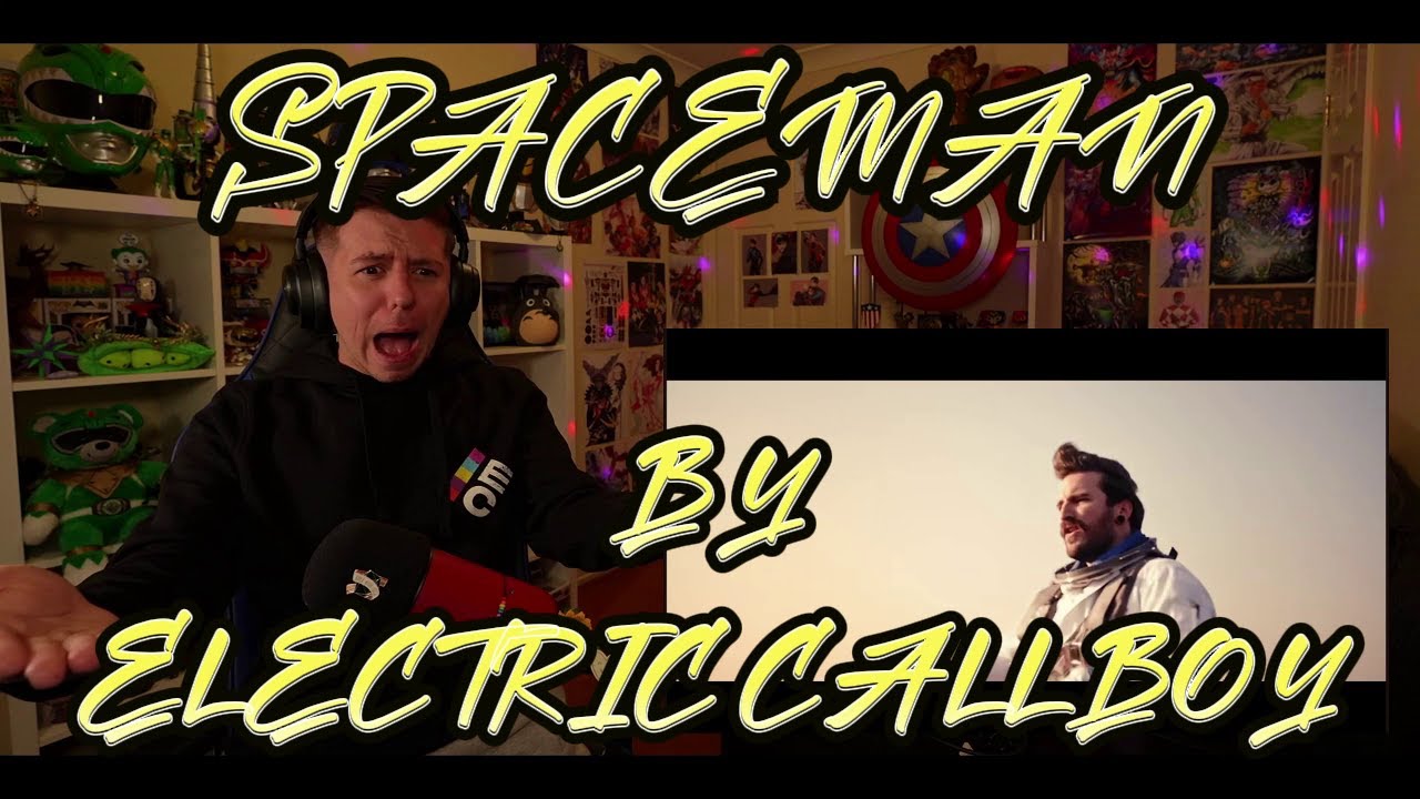 JUST WHEN YOU THINK THEY CAN'T GET BETTER!!! Blind reaction to Electric Callboy - Spaceman Ft. Finch