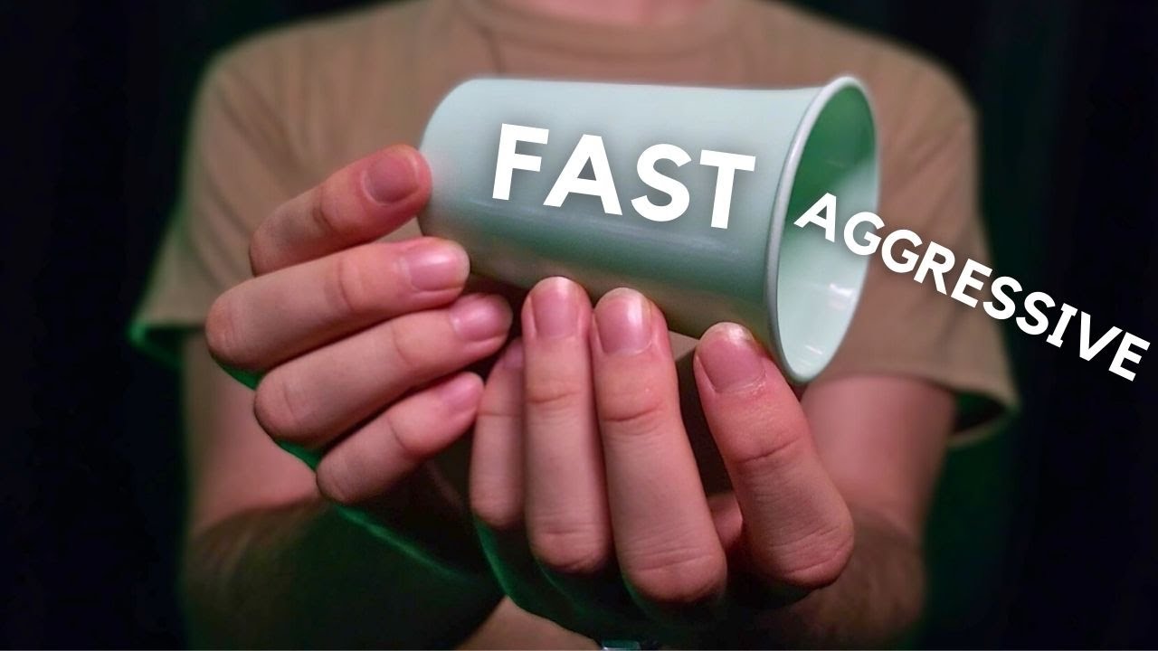 99.99% Relaxing FAST and AGRESSIVE ASMR Tapping (NO TALKING)