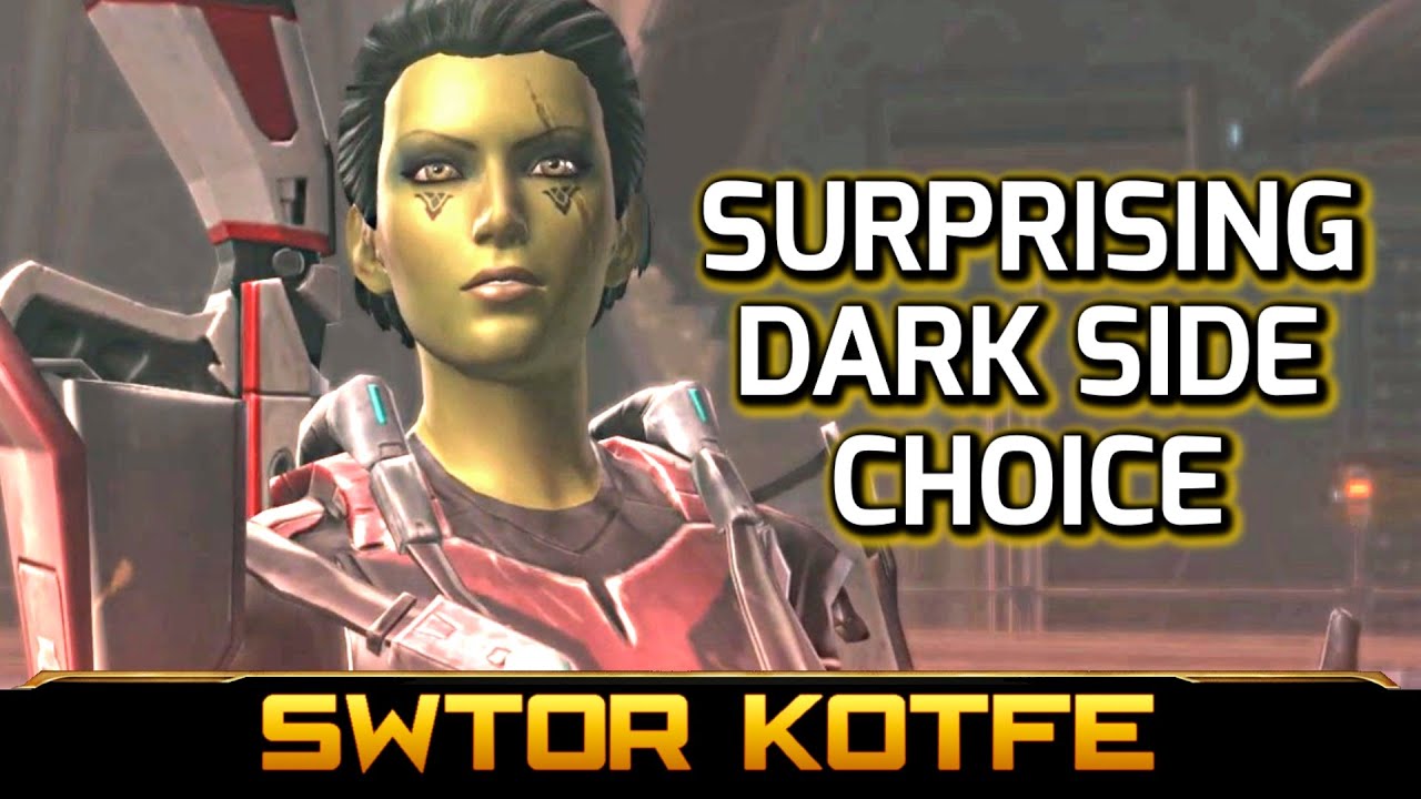 SWTOR KOTFE ► Lana Questions Light Side Trooper's Dark Side Choice (Chapter 3, Fallen Empire)