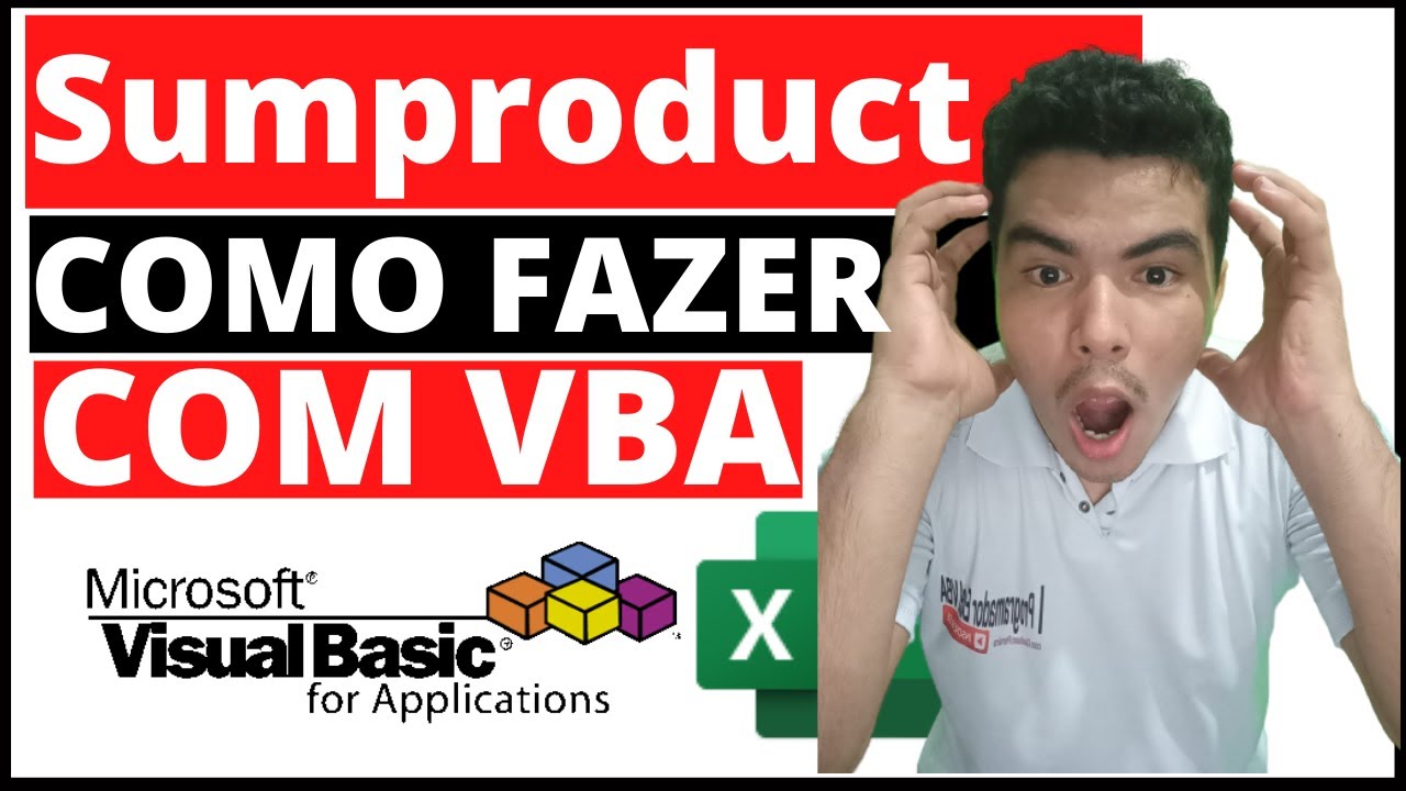 Função SomarProduct no excel VBA, Somarproduto no Excel e no VBA, Formulas do Excel do Zero com VBA