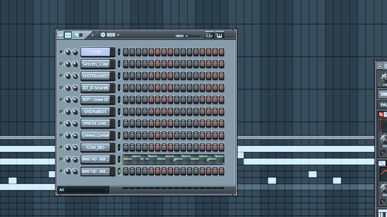 FL Studio 10 [Advanced] Tutorial - 808s Tips & Tricks