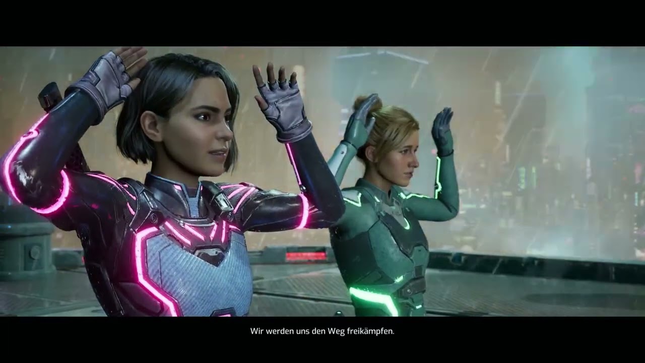 Auf der Flucht in der Neon Welt #002 #splitfiction #ps5