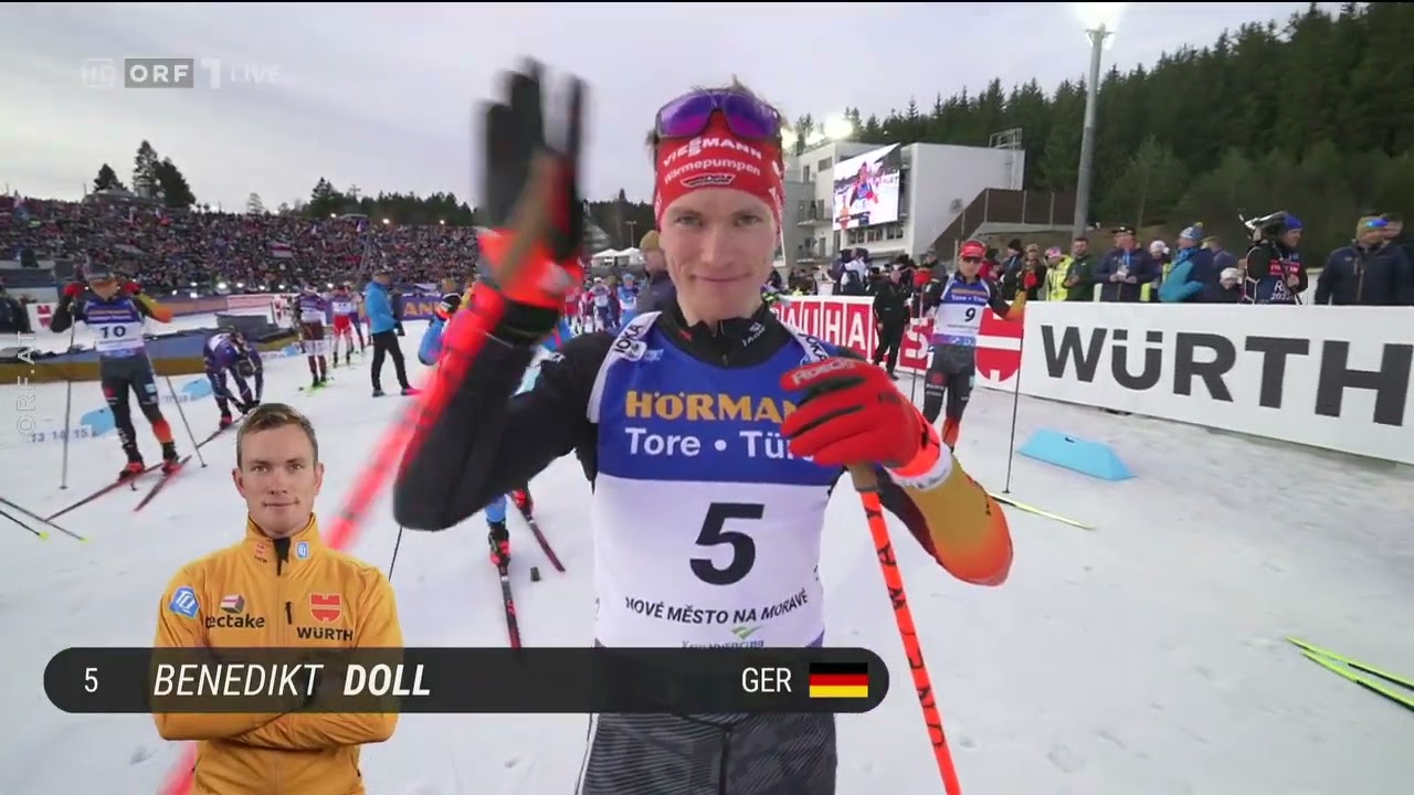 IBU Biathlon WM - Massenstart Männer - Novo Mesto 2024 - ORF HD