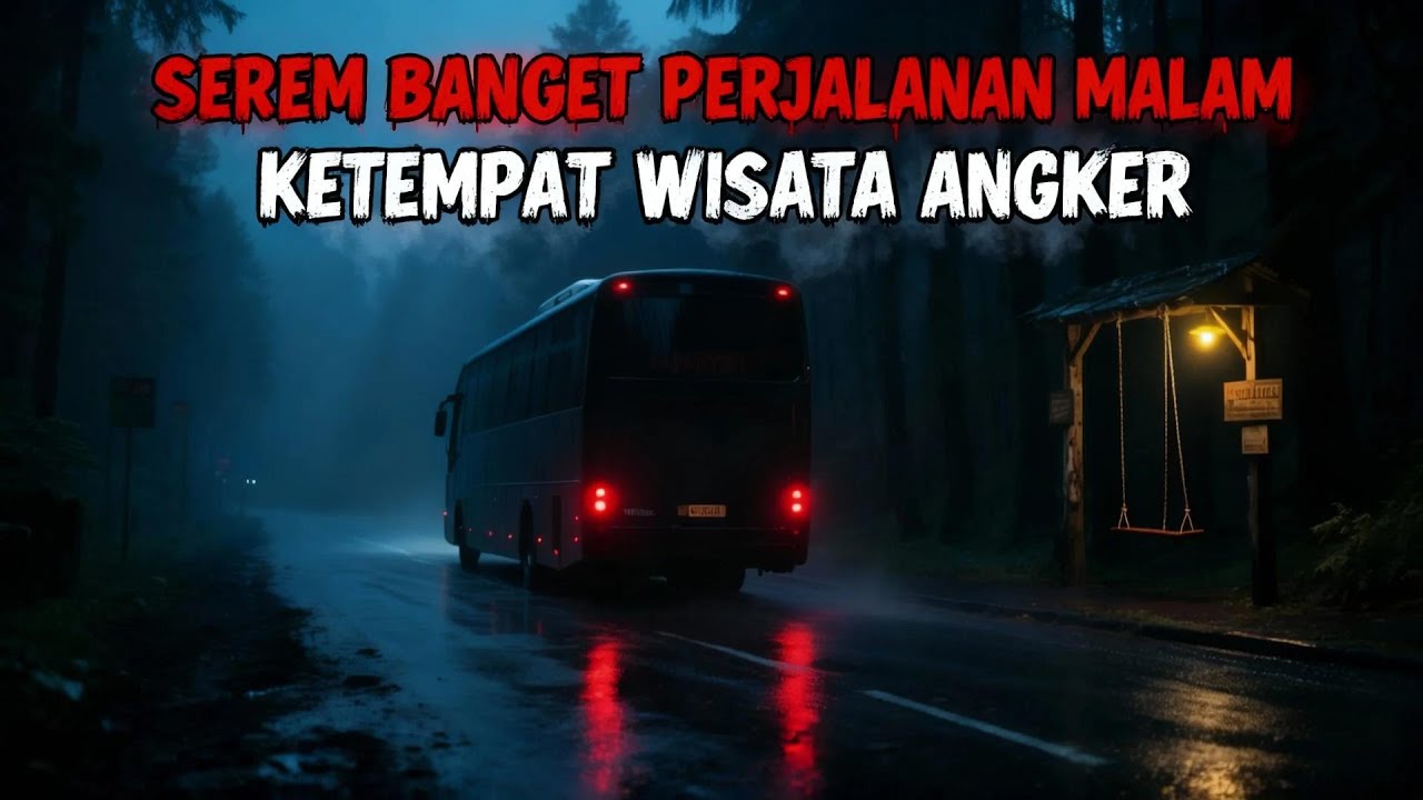 SEREM! Sopir Bus Pariwisata Masuk Jalur Terlarang, Penumpangnya Bukan Manusia Lagi