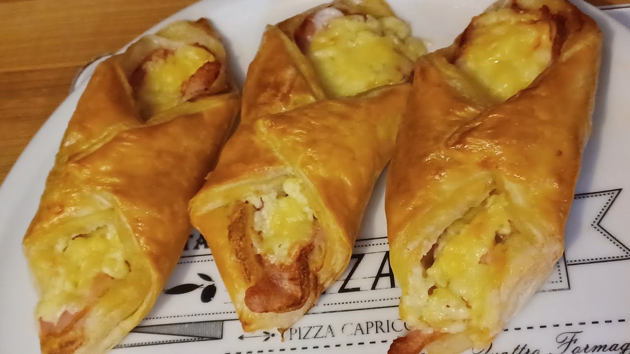 Delicious cheese turnovers done in the ninja air fryer