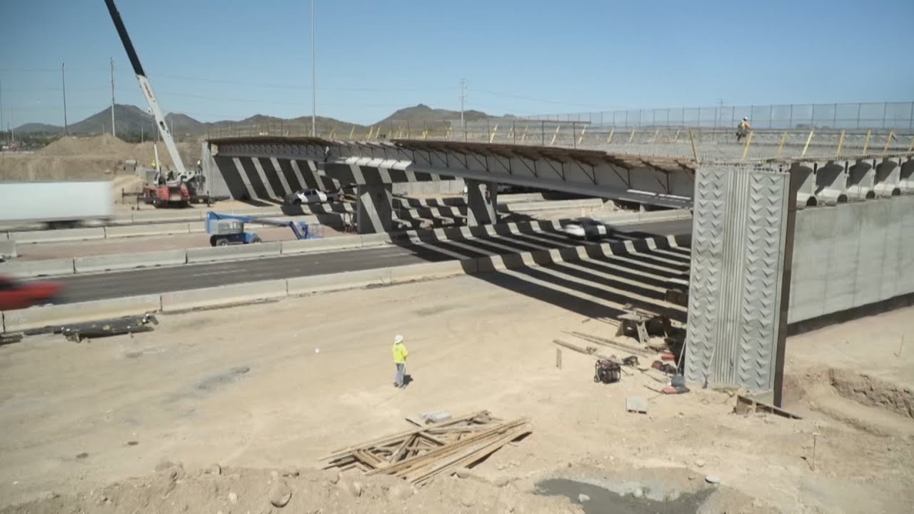 Road crews take advantage of lighter traffic to make repairs