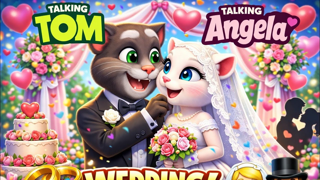 My talking angel 😇 💞 & my talking Tom was wedding  day 🌹🌹🥰🥰🤩🤩😍😍❣️❣️😱😱☺️☺️🤪🤪😯😯😮🤯😨😮😱