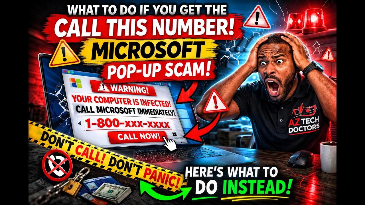 The Microsoft Scam That's Targeting Everyone Right Now
