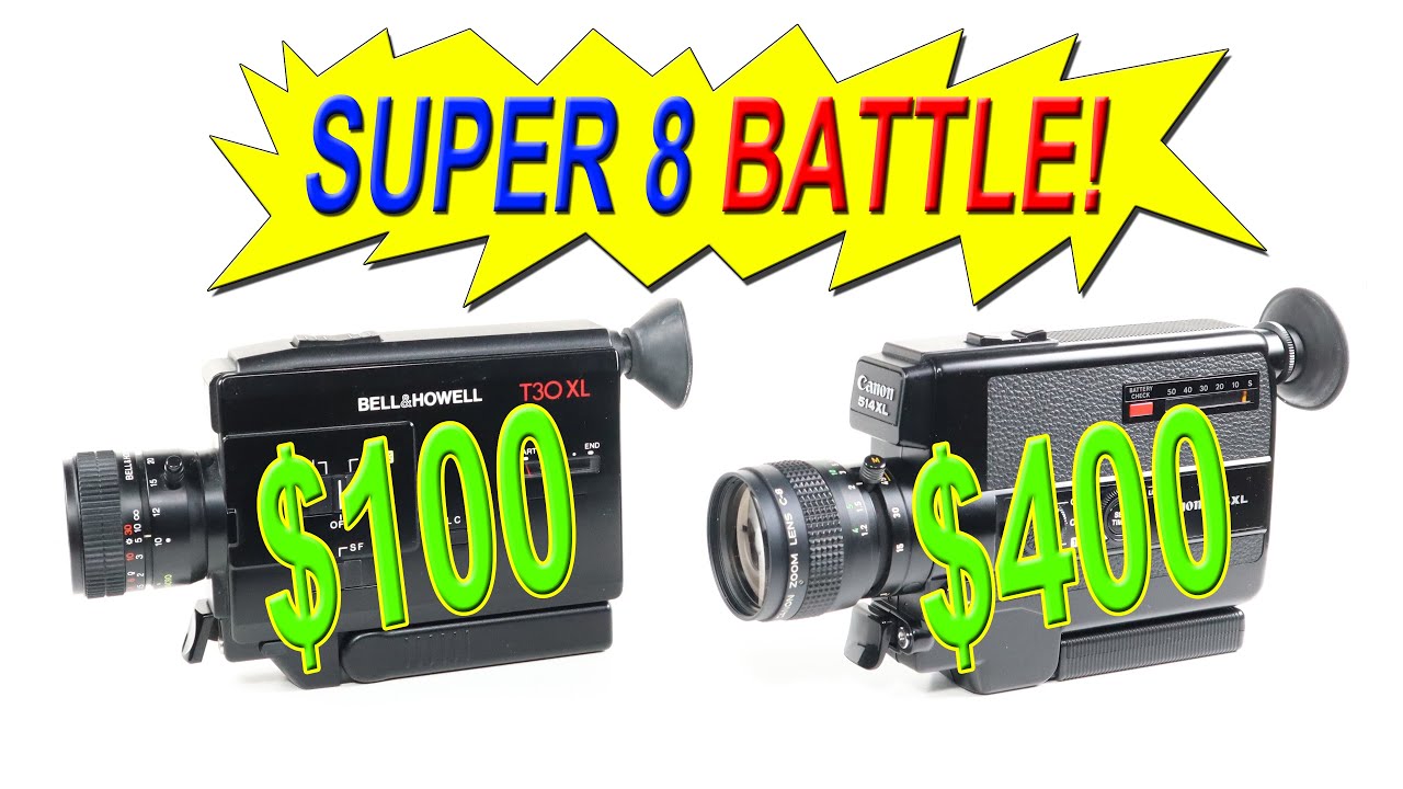 Canon 514XL vs Bell Howell T30XL | Super 8 Camera Battle | Kodak Vision 3 50D 7203 | Filmboy24