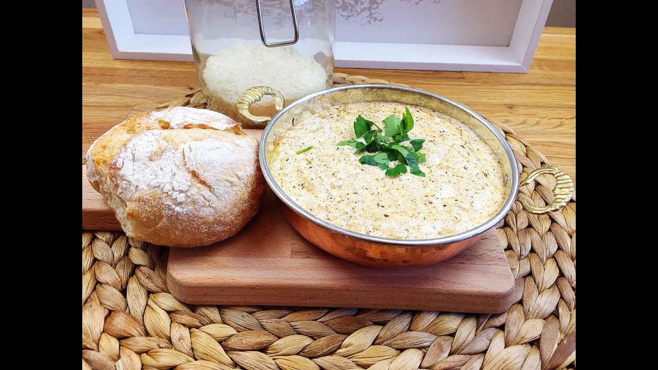 Türkische Joghurt Suppe / Yayla Yogurt Corbasi