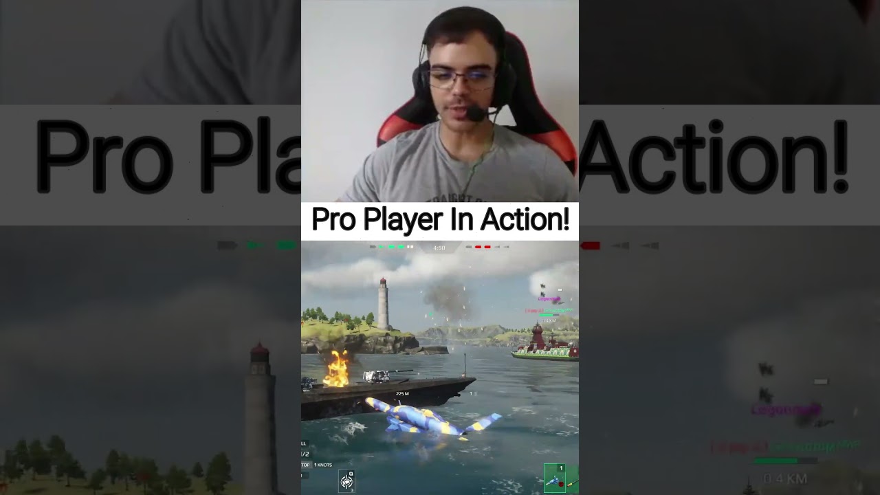 Pro Player In Action! - Modern Warships  