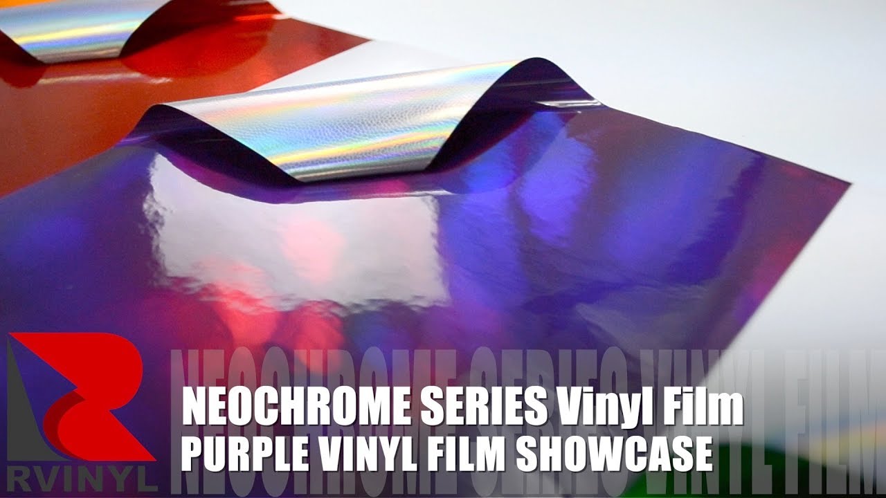 Purple Holographic Chrome Rwraps™ Neochrome Vinyl Wrap