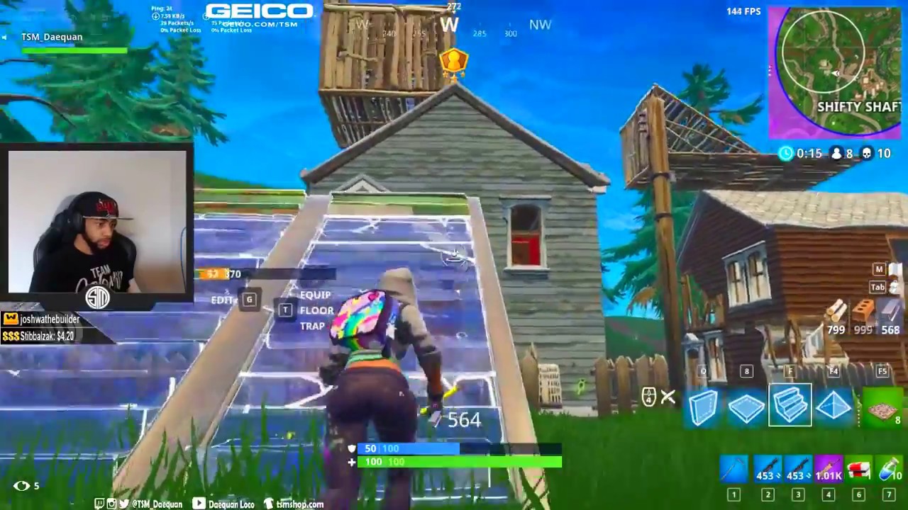 HIGHDISTORTION GETS MAD ON STREAM, MYTH HITS CRAZY TRICKSHOT - Fortnite Funny & Wtf Moments!