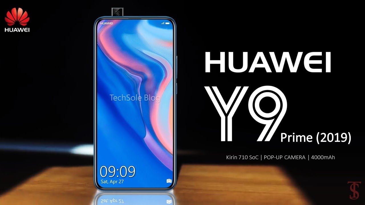Huawei Y9 Prime 2019 Price, Official Look, Specifications, Camera, Features and Sales Details