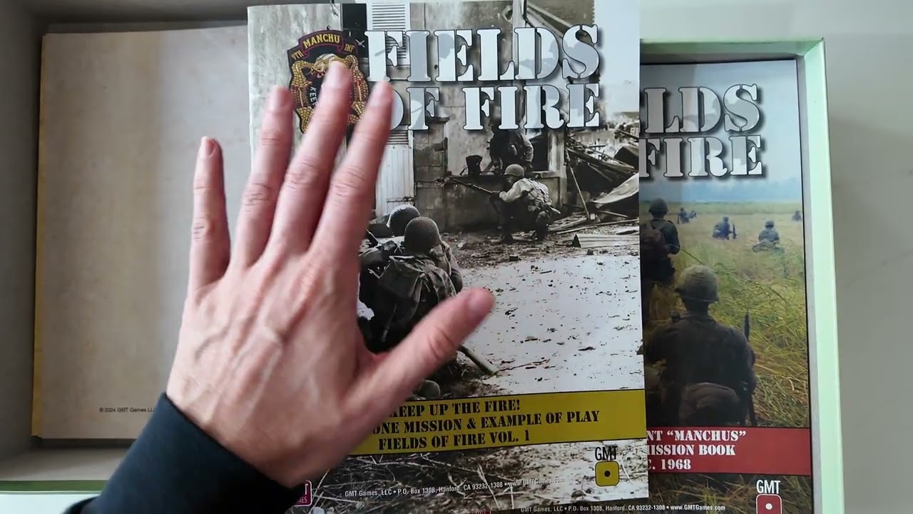 Fields of Fire 3rd Edition Unboxing