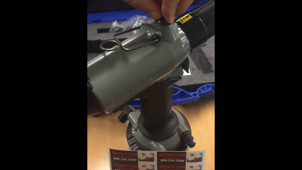 Rivnut Pneumatic Tool Oil Maintenance Checks