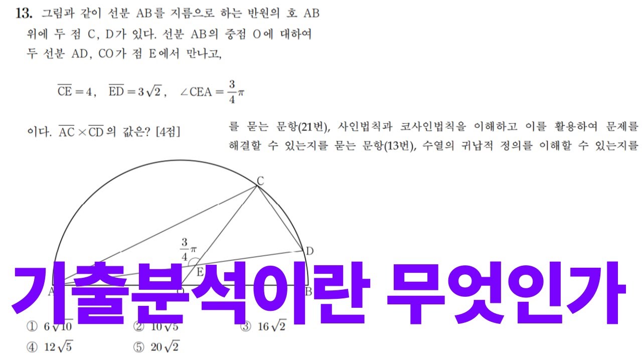 사인법칙과 코사인법칙은 이렇게 종결하자 | 23학년도 9월 모의평가 13번