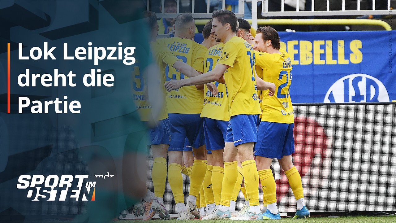 Lok Leipzig k&auml;mpft Rot-Wei&szlig; Erfurt nieder - die Tore | Sport im Osten