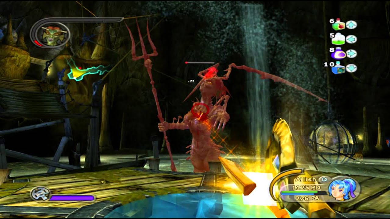 Sudeki - Ailish Vs  Siren