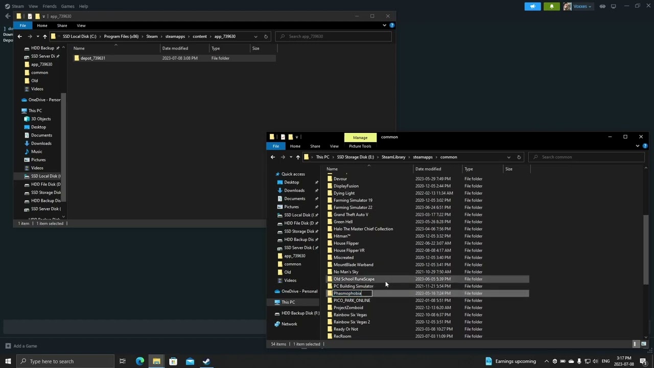 How to install old versions of Phasmophobia