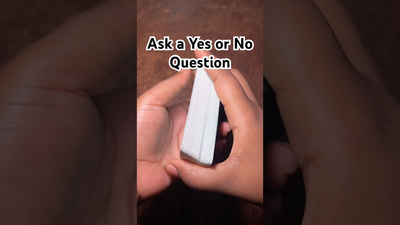 Ask a yes or no question #tarot #yes #no #yesorno #yesornotarot #yesornotarotreading #tarotreading