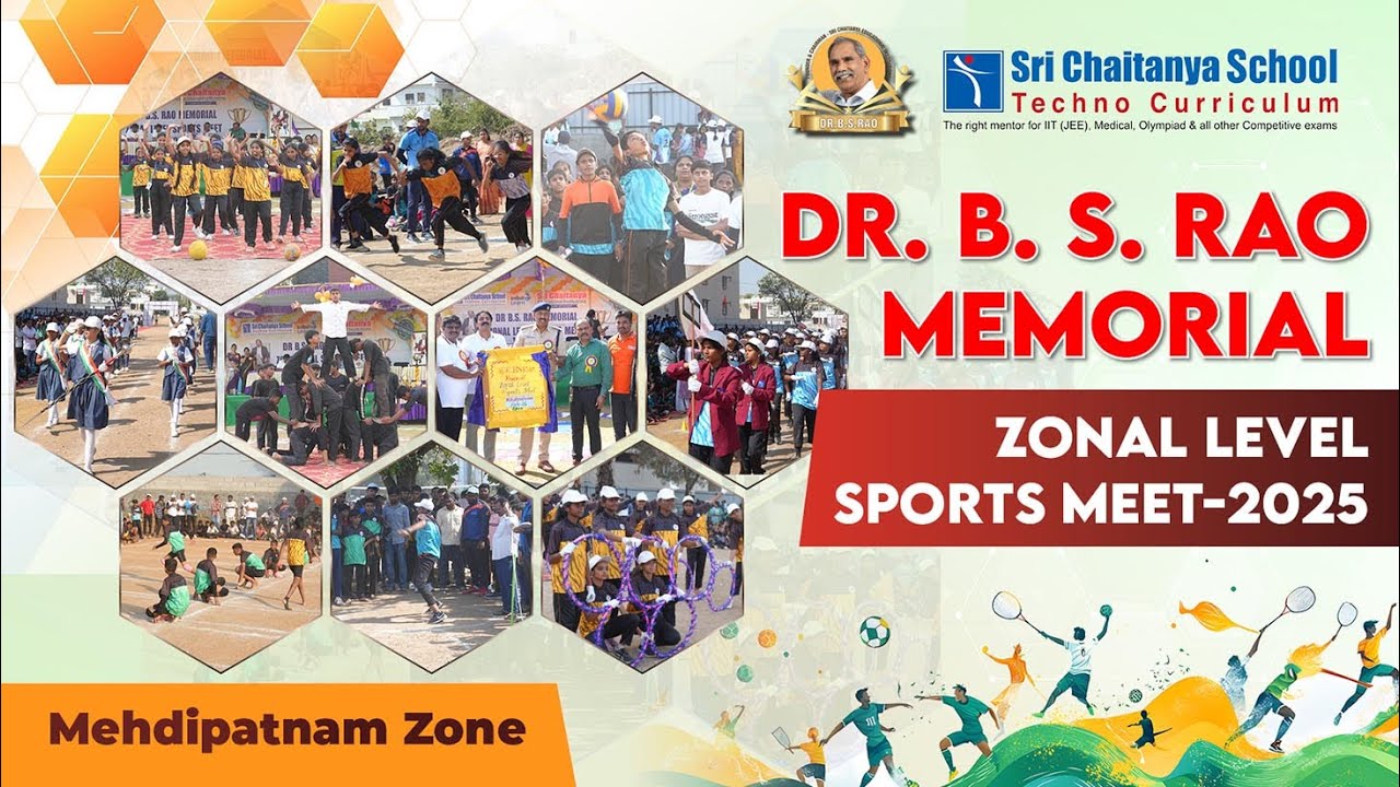 Celebrating Sportsmanship | DR. B. S. Rao Memorial Zonal Sports Meet 2025 | Mehdipatnam Zone