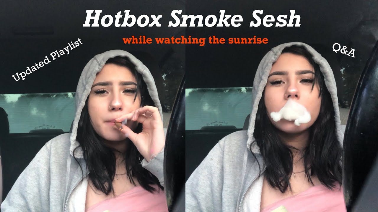 hotboxing smoke sesh at 5am