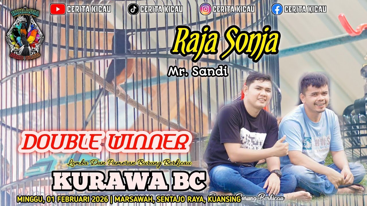 MURAI BATU RAJA SONJA DOUBLE WINNER❗️KURAWA BC 🚩🚩
