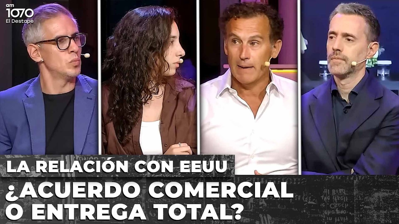 LA RELACIÓN CON EEUU: ¿ACUERDO COMERCIAL O ENTREGA TOTAL? | Mesa de analistas en Batalla Cultural