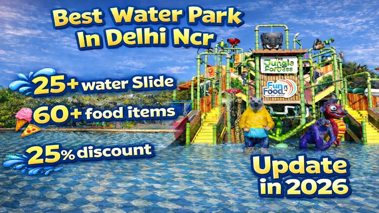 Best Water Park in Delhi NCR In 2026😲 ? | Unlimited Food & Fun Experience || Full Review