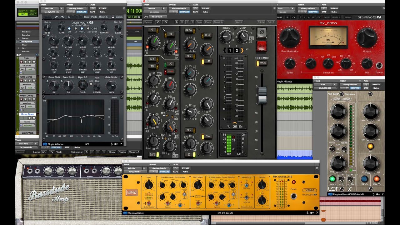 Mixing Guitars with Plugin Alliance
