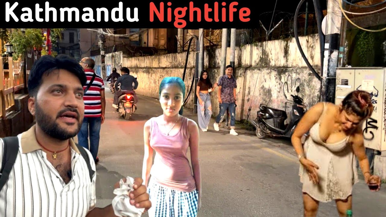 Kathmandu Nepal Nightlife||Thamel kathmandu night vlog