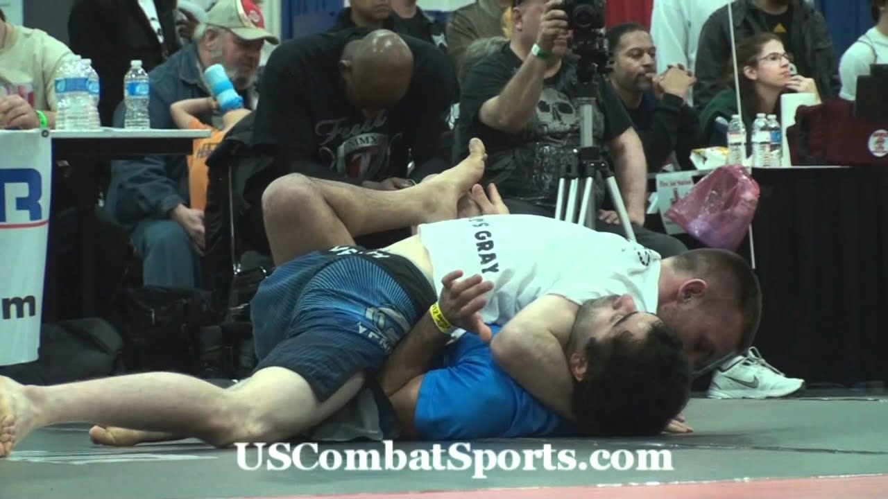 Triangle Choke - James Gray vs. Omar Choudhury - ADCC - Arnold Grappling Championships - BJJ