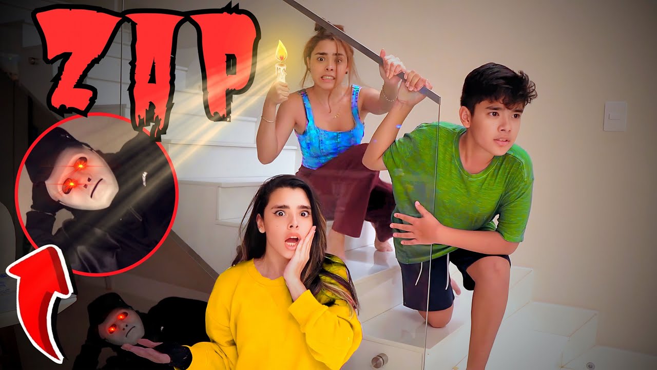 O ZAP ESTÁ NOS PERSEGUINDO na NOSSA CASA NOVA? Estevão, Milla e Milly #soporcausa