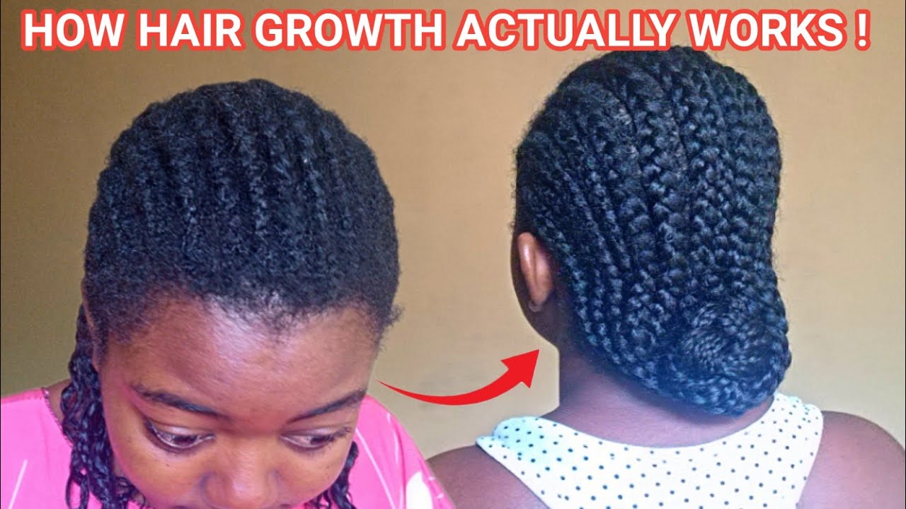 Simple Moisturize and seal routine: Understanding hair growth cycle| Relaxed Hair