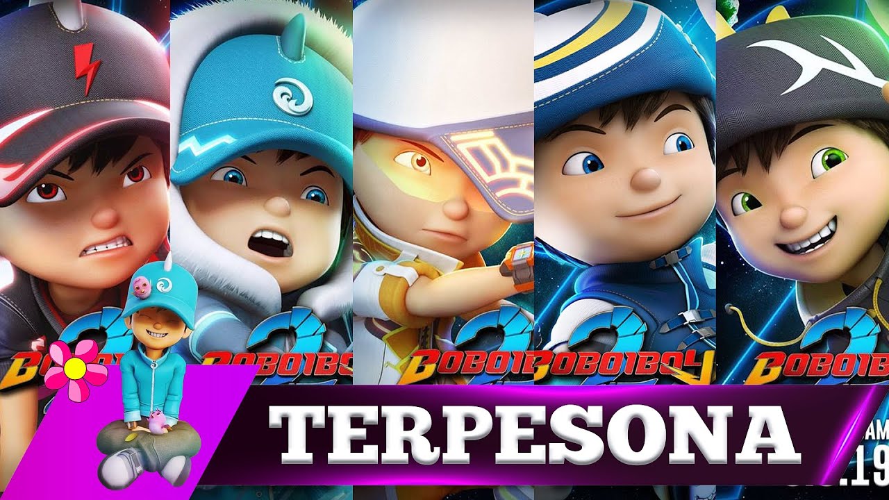 TERPESONA (COVER PARODY) - VERSI BOBOIBOY TAHAP 1, 2, 3, FUSION!!!