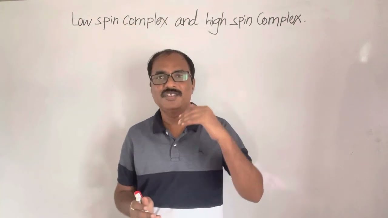 #crystal_field_theory | LOW SPIN COMPLEX & HIGH SPIN COMPLEX